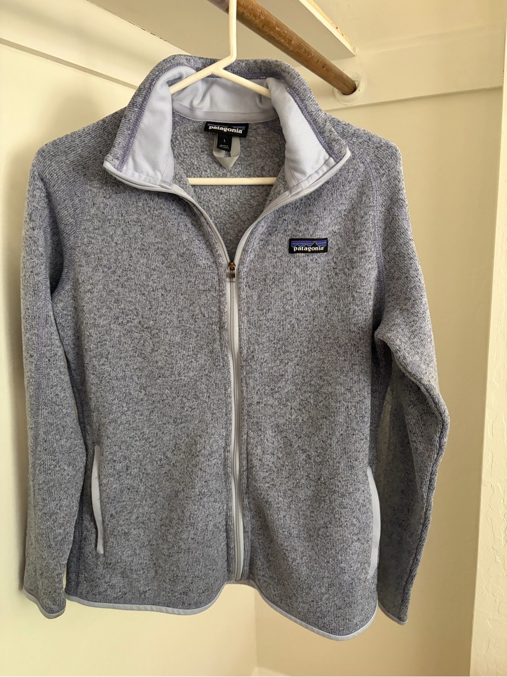 Patagonia Better Sweater Light purple/lavender Full-Zip Fleece Jacket